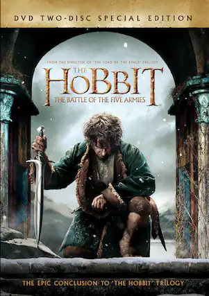 Front. The Hobbit: The Battle of the Five Armies Special Edition - DVD.