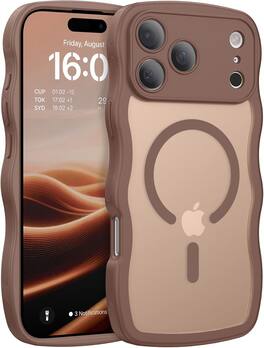 FINEAK - Full Camera Protection Magnetic for iPhone 17 Pro Max Case - Desert Titanium
