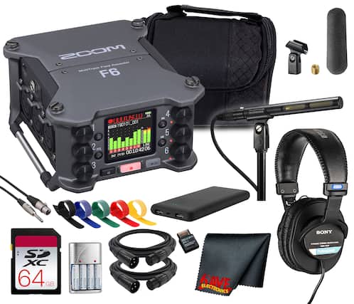 MCAS Field Recorder Multitrack F6
UY1U 001 1EDE 190101
Mrs 2 PFL | d 5 E
LINE 2 O 00:10:42:06
INT 29:90
Q MCOM SIR-5
SP XC
64 GB
KAVE ELECTRONICS
SONY
Professional