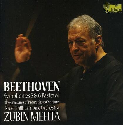 BEETHOVEN
Symphonies 5 & 6 Pastoral
The Creatures of Prometheus Overture
Israel Philharmonic Orchestra
ZUBIN MEHTA
helicon classics