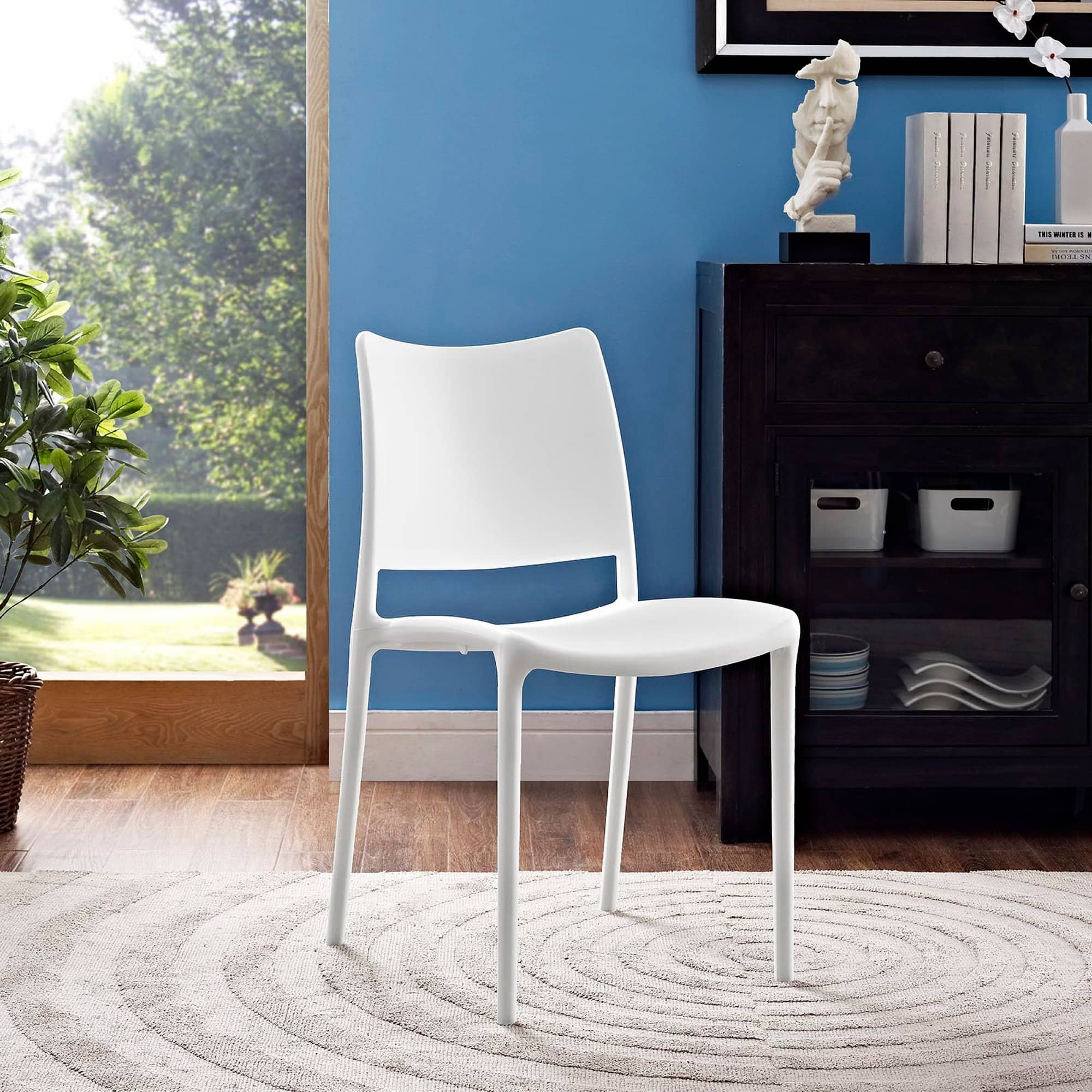 Hipster Dining Side Chair by Modway - White