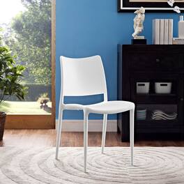 Hipster Dining Side Chair by Modway - White
