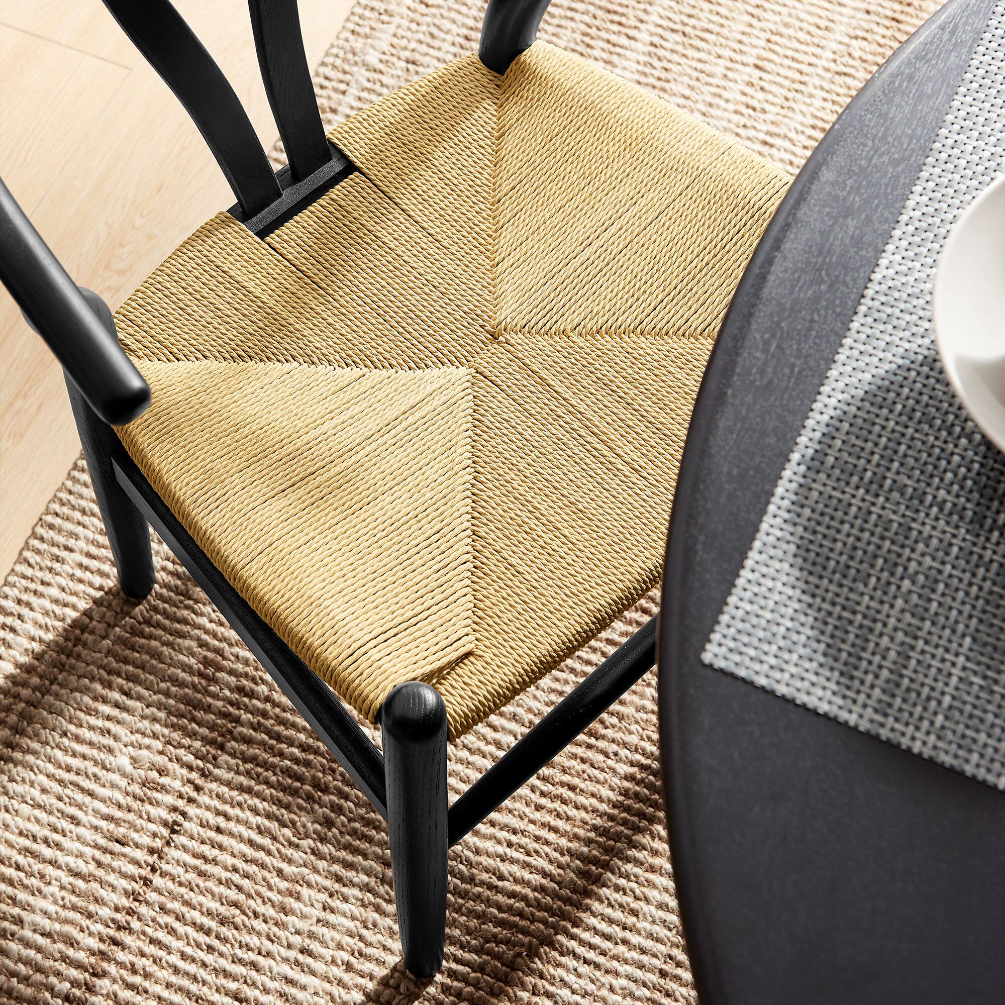 Alt View 6. Modway - Amish 29" Wood Dining Chair by Modway - Black.