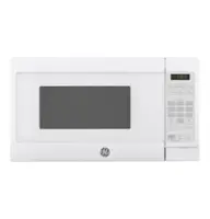 GE - 0.7 Cu. Ft. Countertop Microwave with Convenience Cooking Controls - White - Front_Zoom