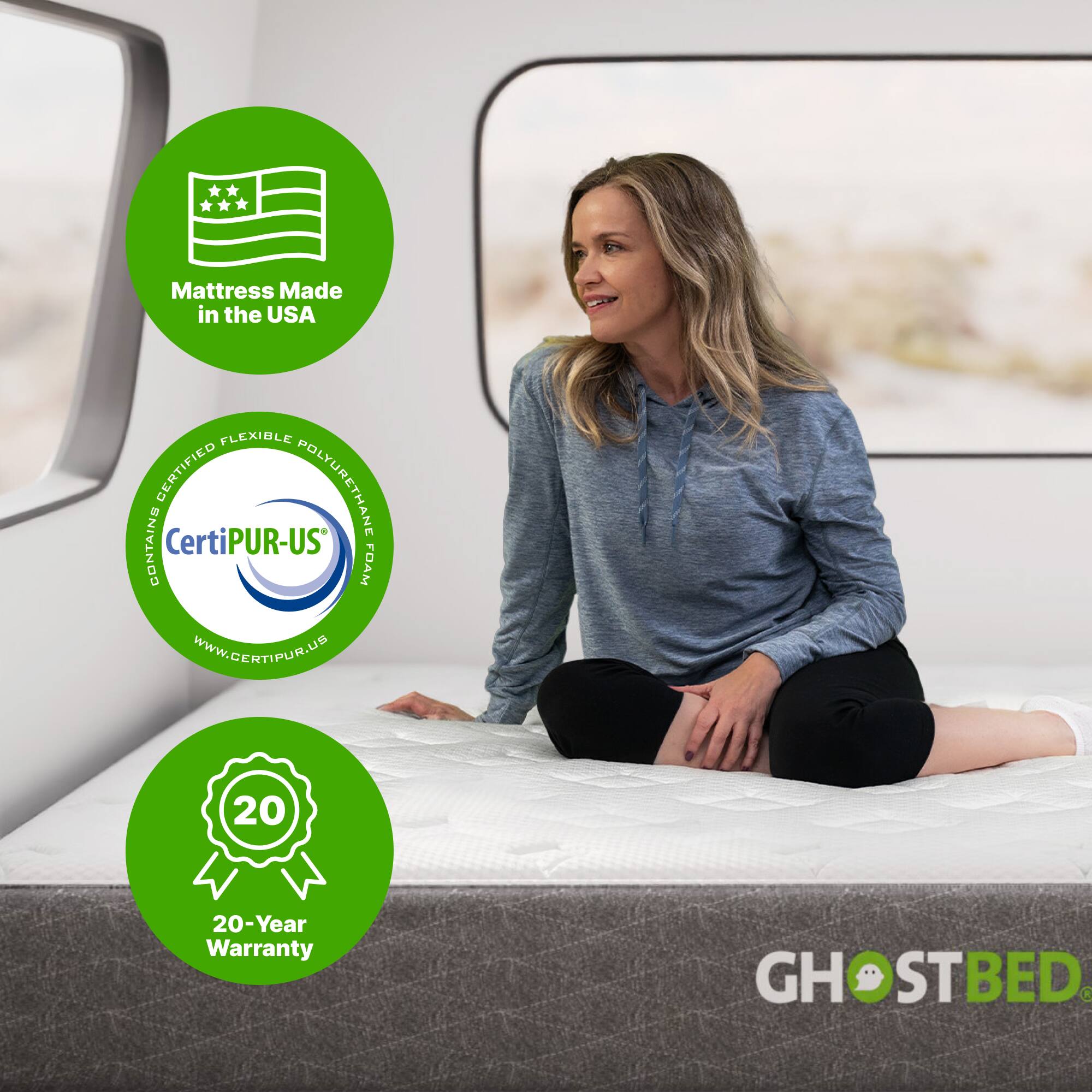 Questions and Answers Ghostbed 10" RV Mattress Low Profile Hybrid