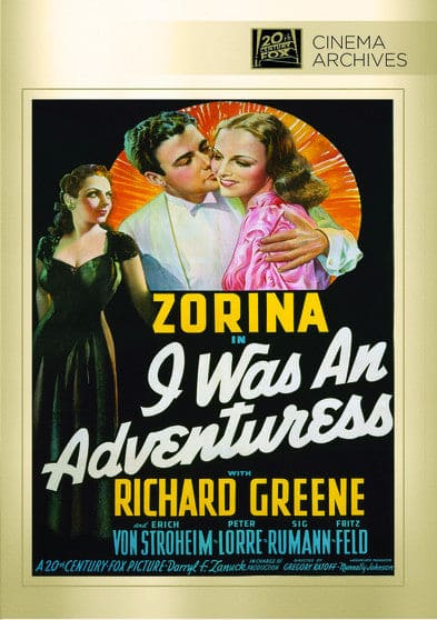 I Was An Adventuress - DVD