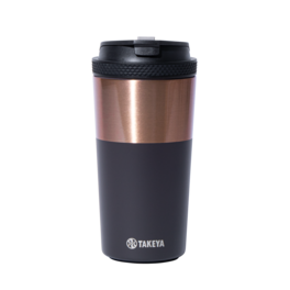 Takeya - 12-oz. Leakproof Coffee Tumbler - Charcoal