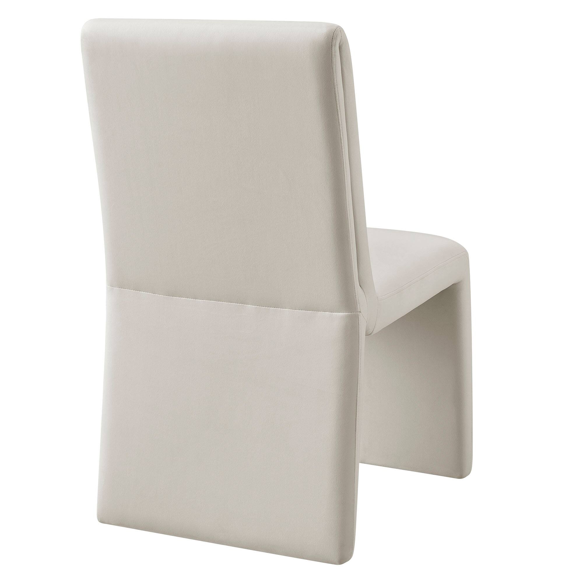 Alt View 1. Modway - Emory Upholstered Performance Velvet Dining Side Chair by Modway - Brown.