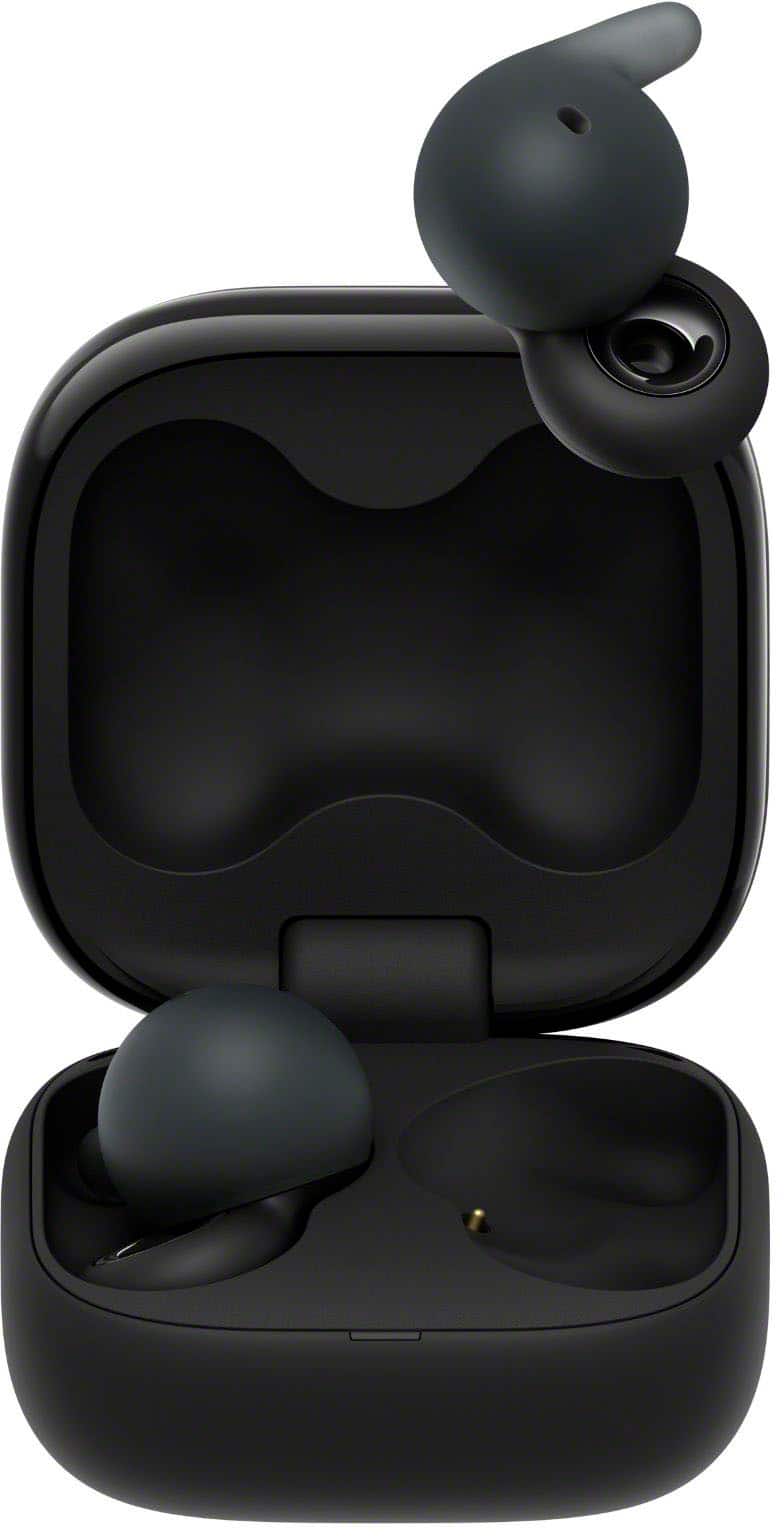 Alt View 11. Sony - LinkBuds Open True Wireless Earbuds - Black.