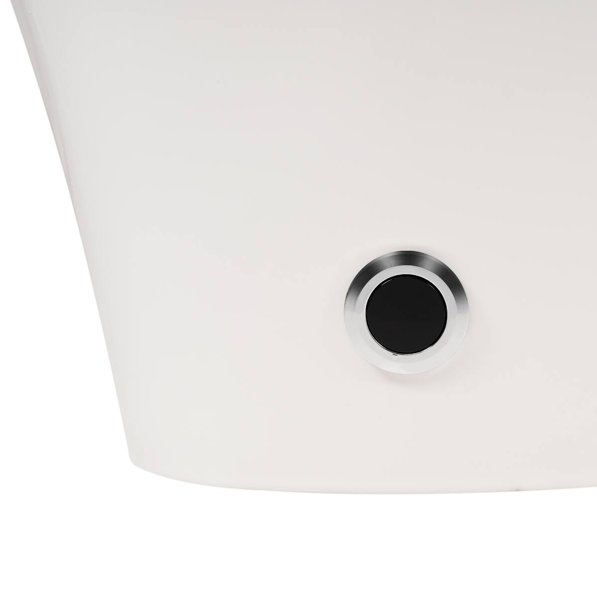 Alt View 4. Loheer - Loheer One Piece Smart Toilet with Heated Seat Automatic Flush and Night Light - White and gray.