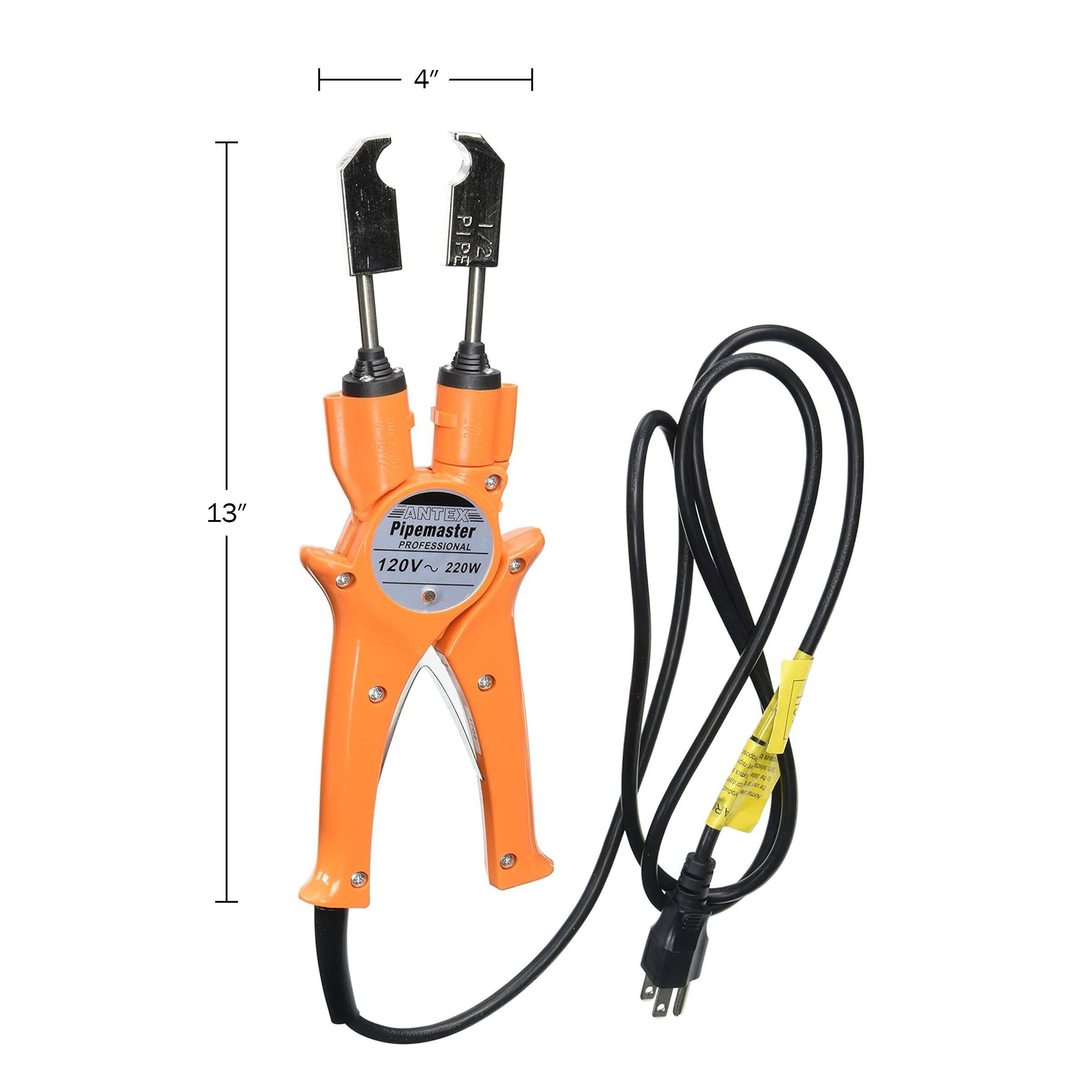 4" 0 PIPE FO 9 13" ANTEX Pipemaster PROFESSIONAL 120V~ 220W
