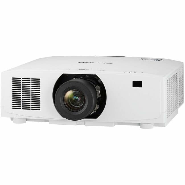 Sharp - Professional V801U 3D Standard Throw 3LCD Projector - 16:10 - Ceiling Mountable - 1920 x 1200 - Ceiling - White