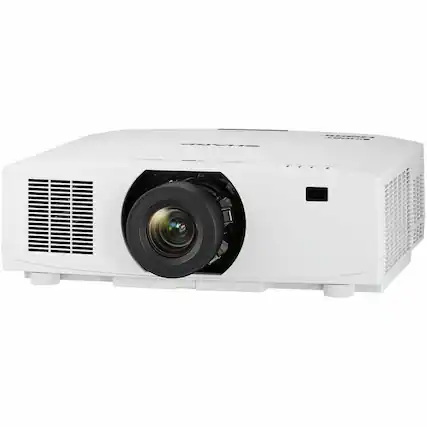 Front. Sharp - Sharp Professional V801U 3D Standard Throw 3LCD Projector - 16:10 - Ceiling Mountable - White - 1920 x 1200 - Ceiling - White.