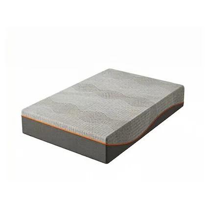 Front. GOODSILO - 12 Inch Twin Size Memory Foam Mattress with Cooling Layers and Certified Safe Materials - Black.