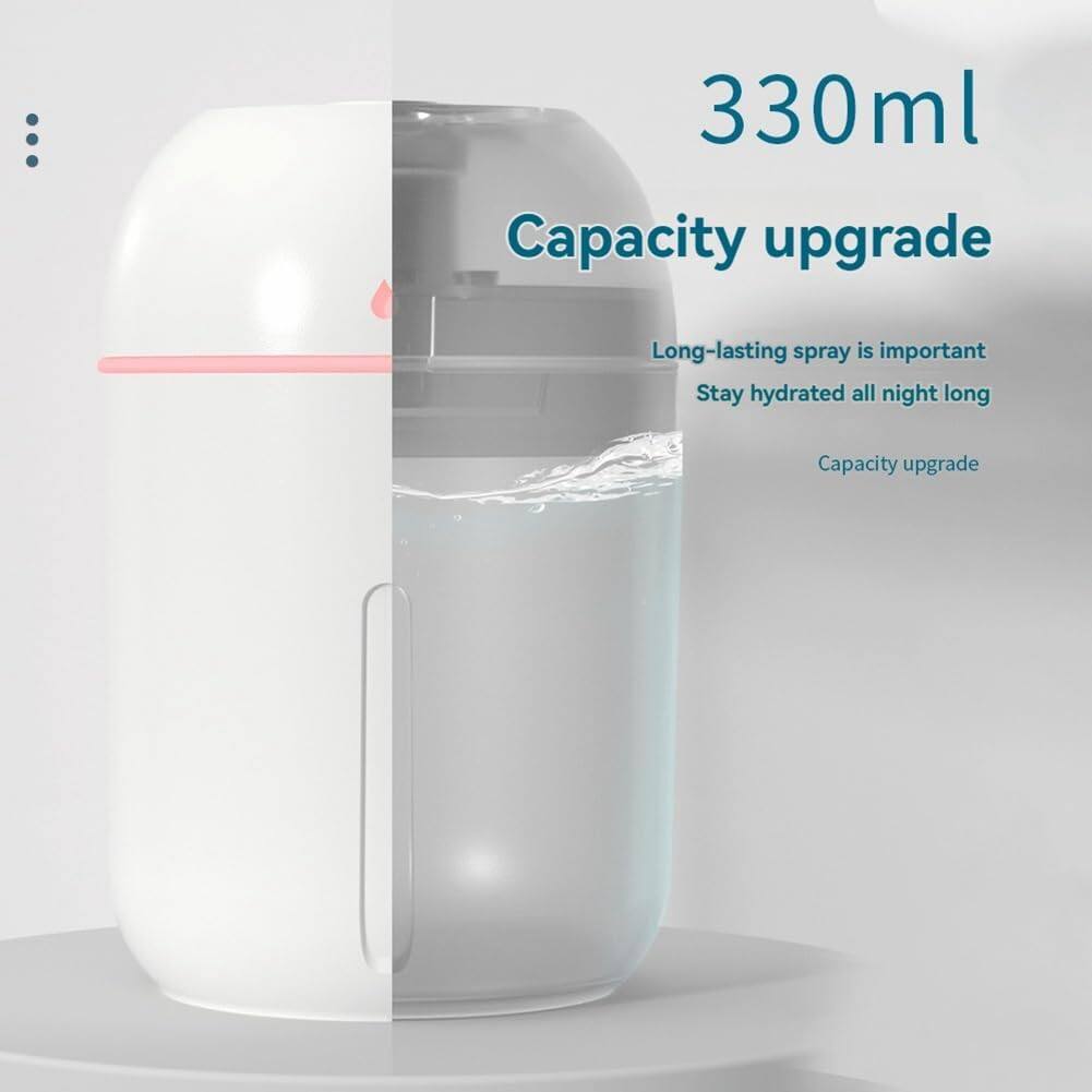 330ml Capacity upgrade

Long-lasting spray is important  
Stay hydrated all night long  
Capacity upgrade