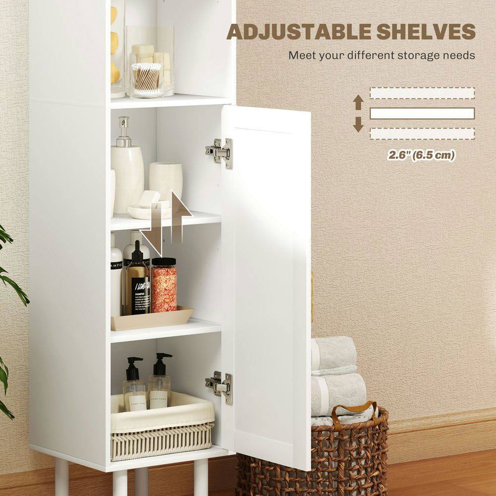 ADJUSTABLE SHELVES  
Meet your different storage needs  

2.6" (6.5 cm)