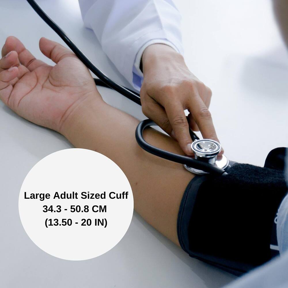Large Adult Sized Cuff  
34.3 - 50.8 CM  
(13.50 - 20 IN)