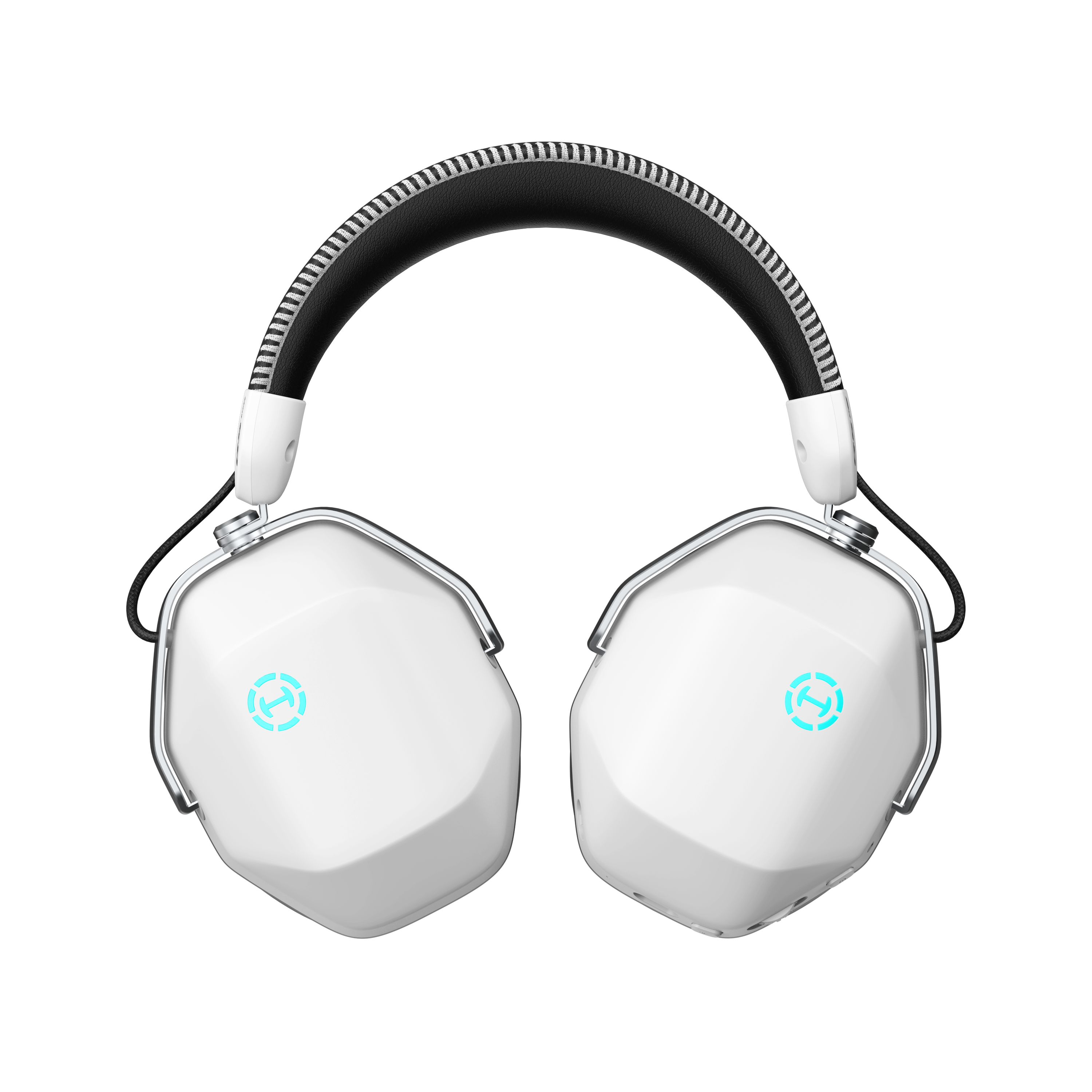 Left. Edifier - Hecate by Edifier G5 MAX Quad-mode Gaming Headset with THX Spatial Audio+, White - White.