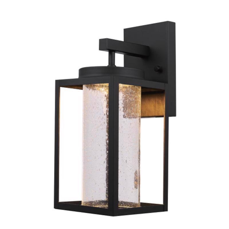 Angle. Globe Electric - Globe Electric Capulet 1-Light Matte Black Wall Sconce.
