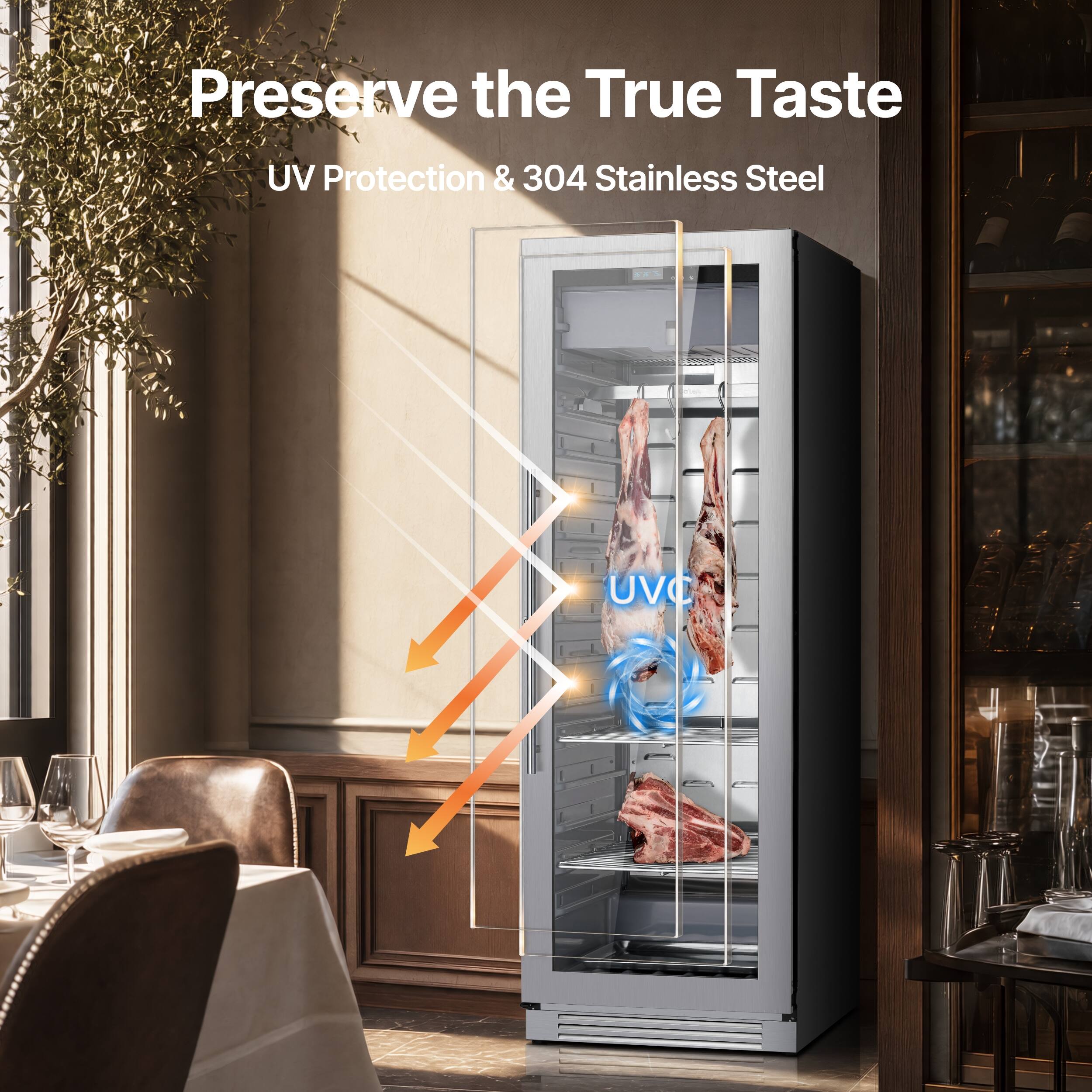 Preserve the True Taste  
UV Protection & 304 Stainless Steel
