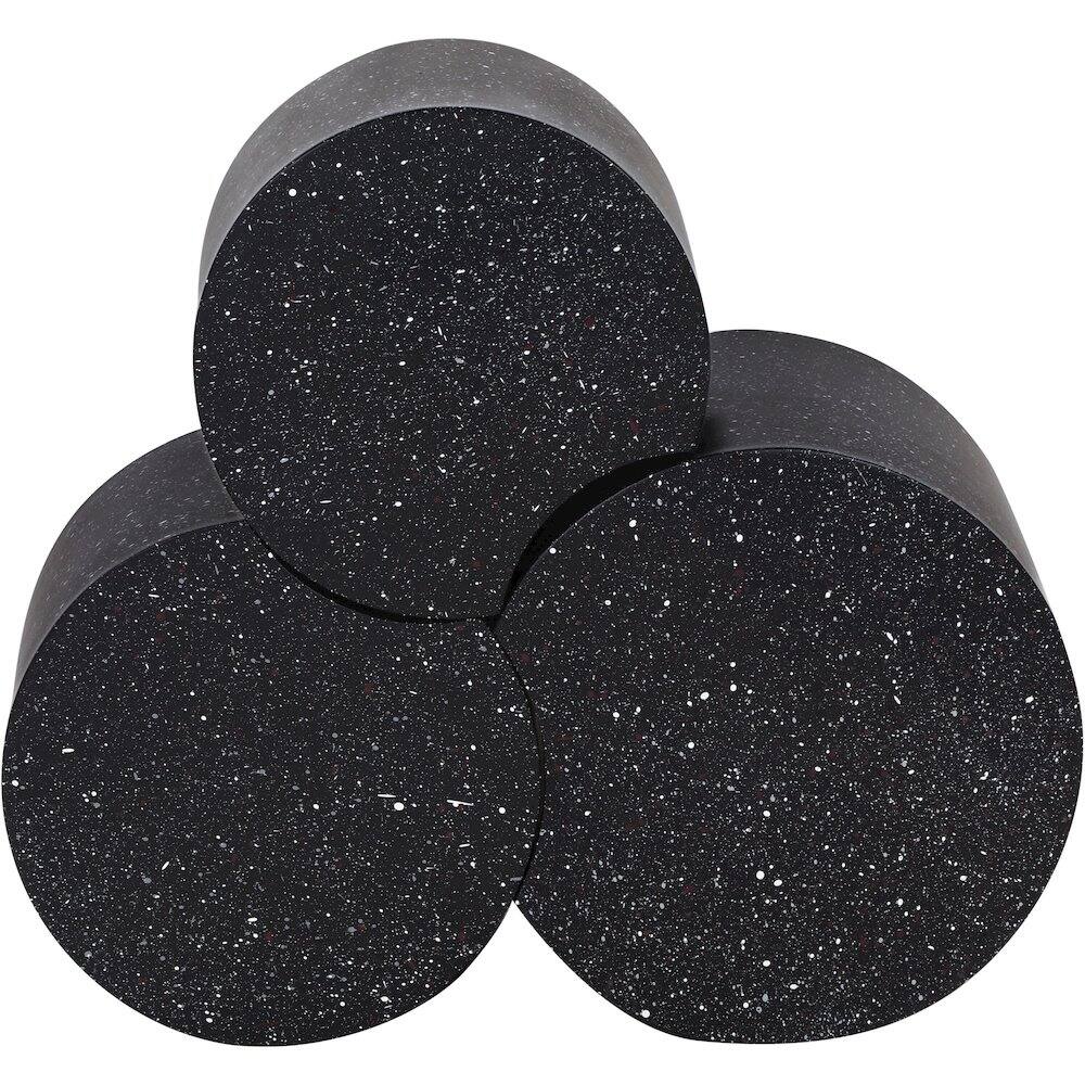 Alt View 2. Meridian Furniture - Dimple Black Coffee Table - Black.
