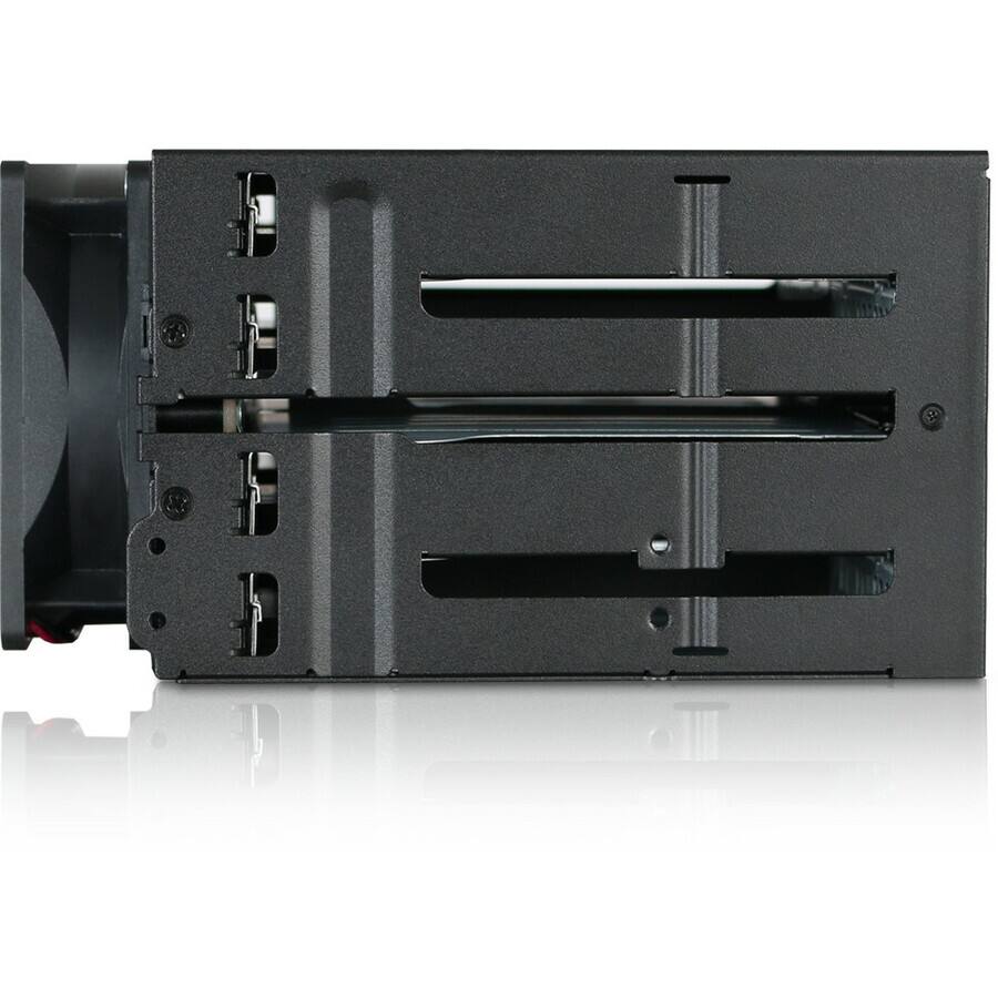 Alt View 2. Icy Dock - Icy Dock ToughArmor MB508SP-B Drive Enclosure for 5.25" - Mini-SAS HD Host Interface Internal - Black - 8 x HDD.