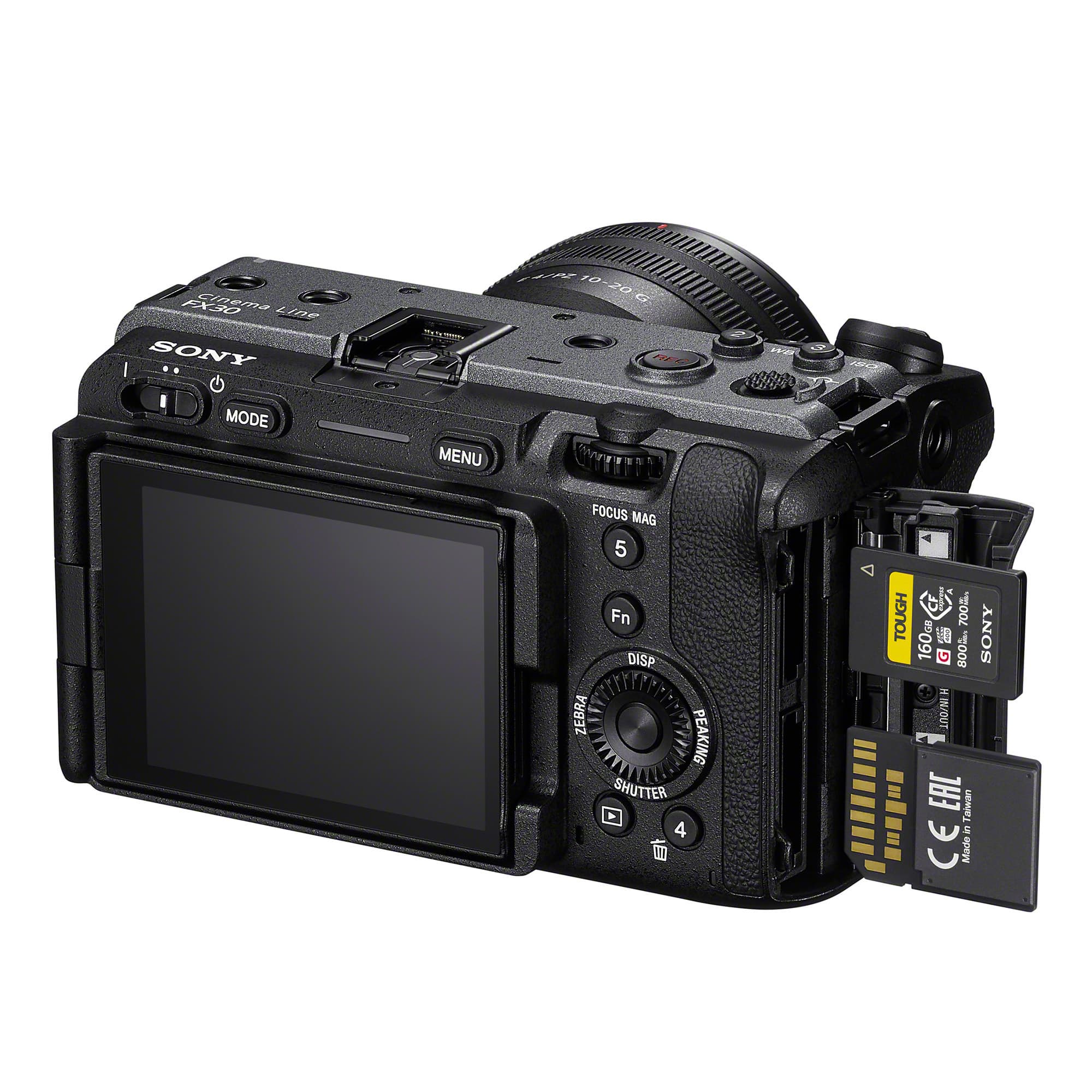 Cinema Line FX30 Super 35 Camera (Body Only) with Sony E PZ