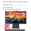 27" FHD (1920 x 1080) Touchscreen 100Hz
Windows 11 Pro
Numeric Keypad
Includes Adata 64GB USB Drive
AMD Ryzen 5
Microsoft
ADATA 64GB USB Drive