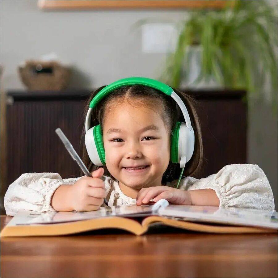 Alt View 1. Avid - AVID WonderEars AP-400 Headset - Stereo - USB Type C - Wired - 32 Ohm - 20 Hz to 20 kHz - Over-the-head, On-ear - Red.