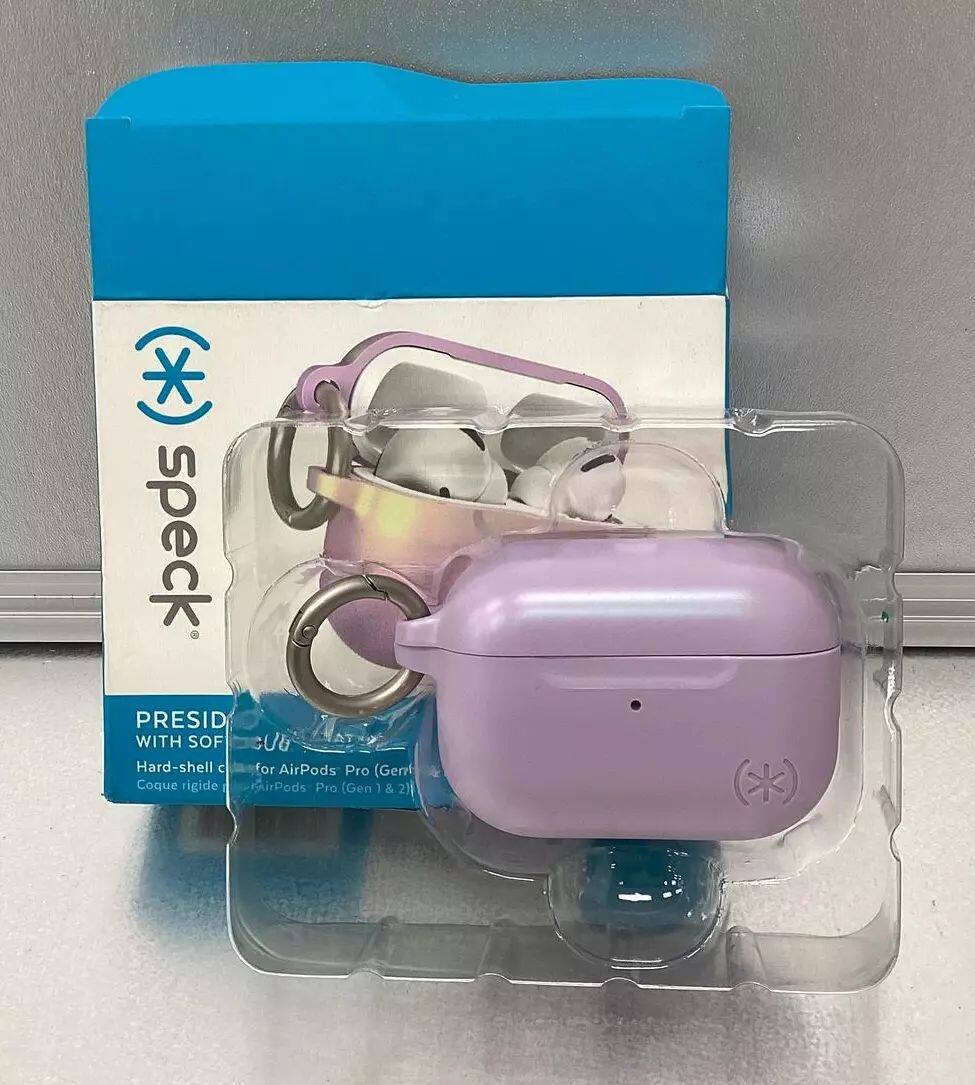 speck PRESID WITH SOFT CUT Hard-shell case for AirPods Pro (Gen 1 & 2)