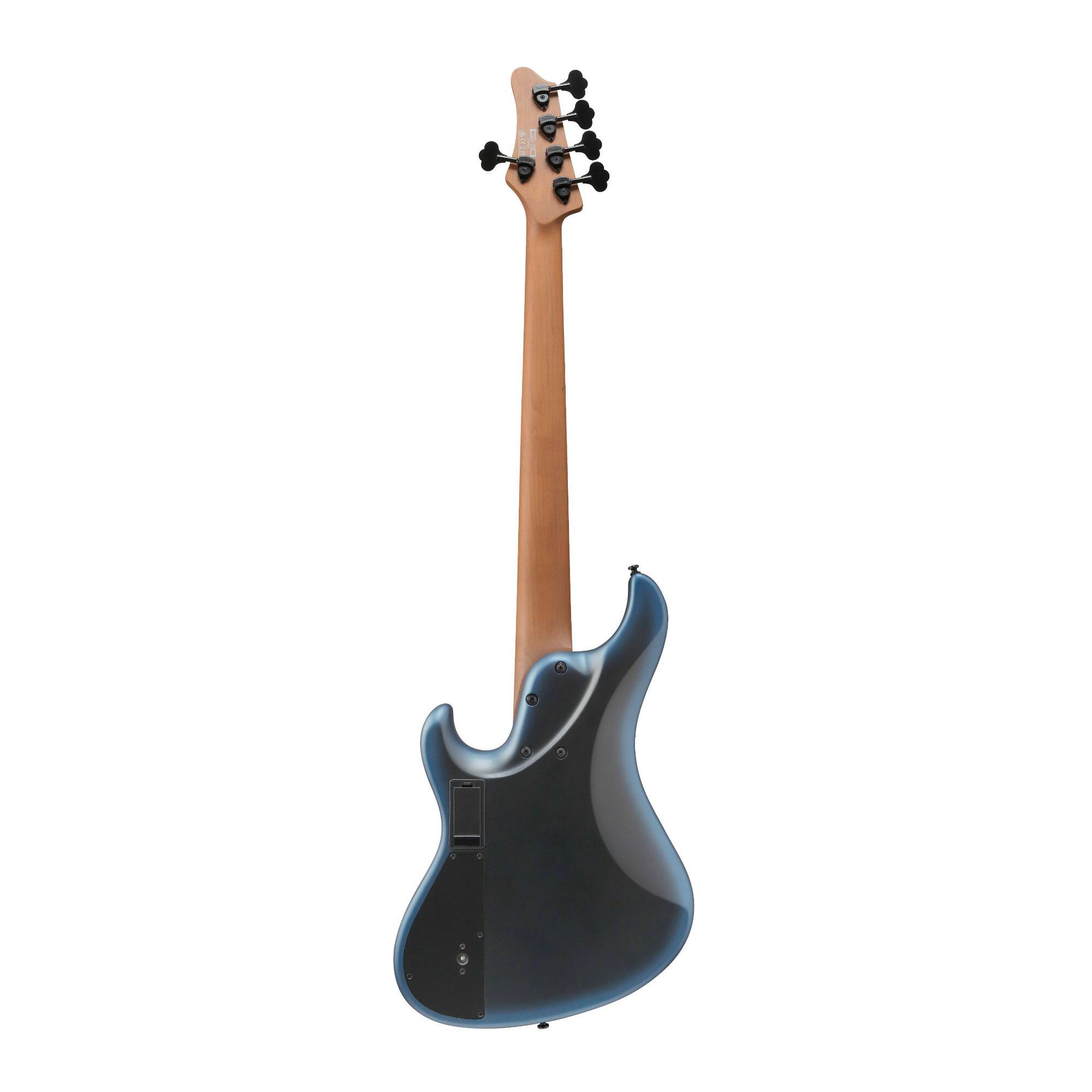 Angle. Ibanez - Ibanez MDM1005MAM MDM 5str Electric Bass w/Bag - Midnight Arctic Ocean Matte.