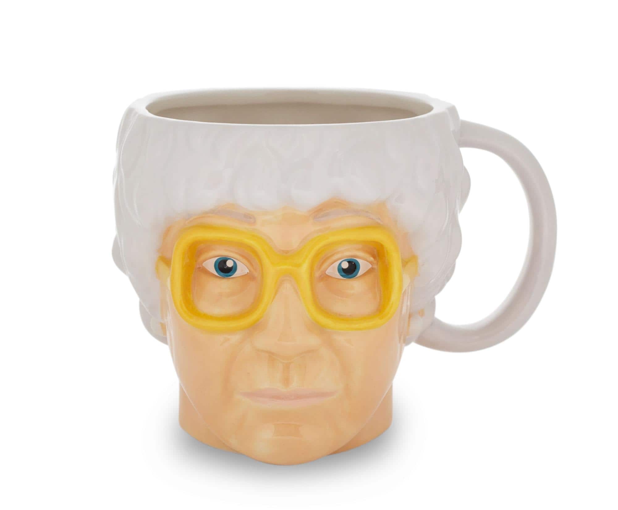 Silver Buffalo - The Golden Girls Sophia Petrillo Sculpted Ceramic Mug | Holds 20 Ounces - Yellow price history on PriceWatchPro