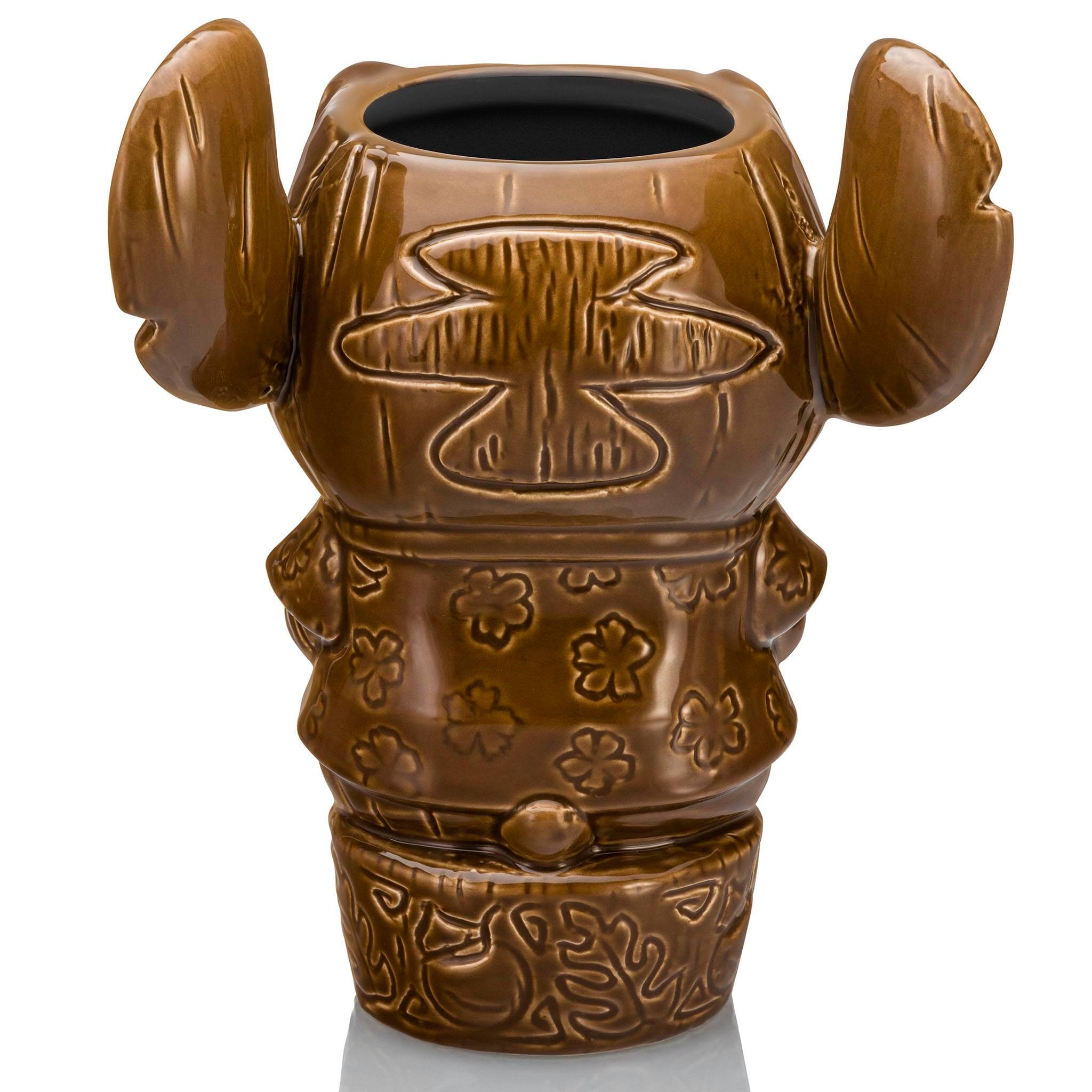 Alt View 1. Disney - Geeki Tikis Disney Lilo & Stitch Aloha Ceramic Mug | Holds 19 Ounces - Brown.