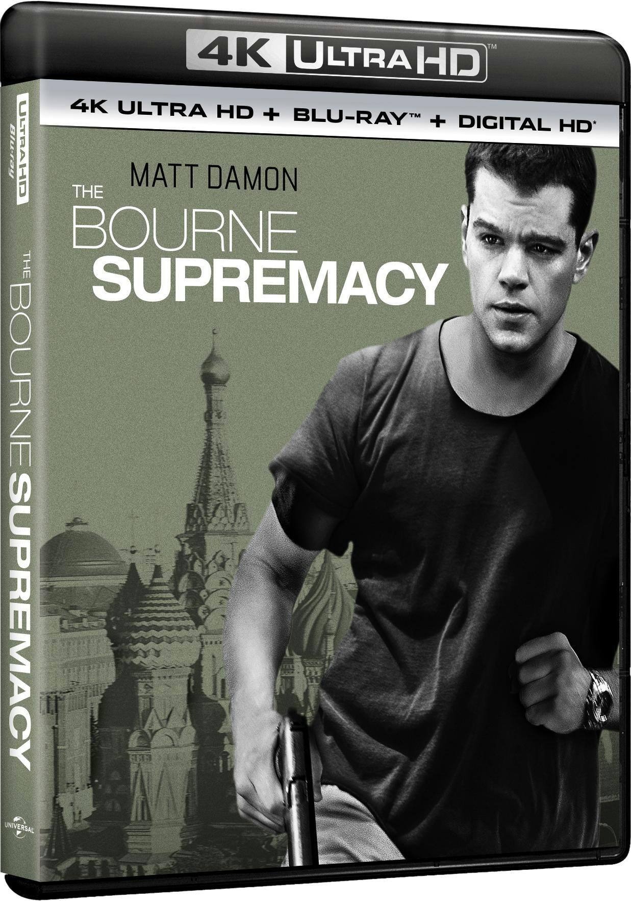 Angle. The Bourne Supremacy   - 4K Blu-Ray.