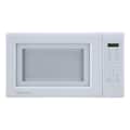 Magic Chef - 0.7 cu. ft. Countertop Microwave 700-Watt Digital Touch - White