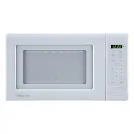 Magic Chef - 0.7 cu. ft. Countertop Microwave 700-Watt Digital Touch - White