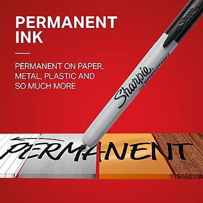 PERMANENT INK

PERMANENT ON PAPER, METAL, PLASTIC AND SO MUCH MORE