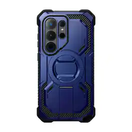 i-Blason - Armorbox Case for Samsung Galaxy S26 Ultra – Kickstand, Screen Protector, Military-Grade - Dark Blue