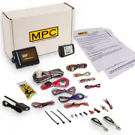 MPC - Complete (2) 1-Button Remote Start Kit For 2008-2009 Ford Focus - Black