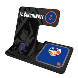 Keyscaper - FC Cincinnati 3-In-1 Wireless Charger - Multicolor