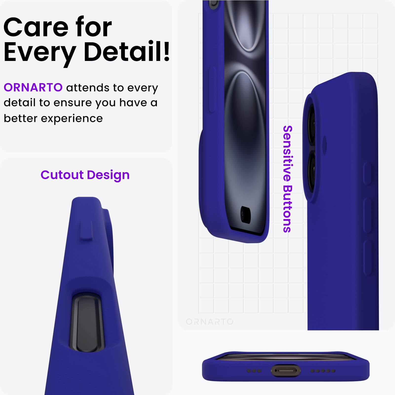 Care for Every Detail!

ORNARTO attends to every detail to ensure you have a better experience

Cutout Design

Sensitive Buttons