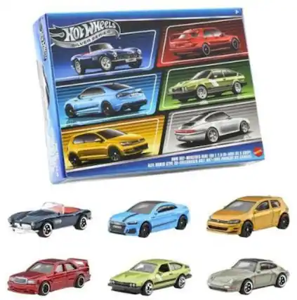 Hot Wheels
SILVER SERIES
INCLUDES:
- 1991-1994 BMW 325i
- 1991-1994 BMW 525i
- 1991-1994 BMW 528i
- 1991-1994 BMW 528i Touring
- 1991-1994 BMW 528i Touring
INCLUDES:
- 1991-1994 BMW 325i
- 1991-1994 BMW 525i
- 1991-1994 BMW 528i
- 1991-1994 BMW 528i Touring
- 1991-1994 BMW 528i Touring