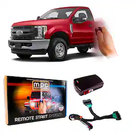 MPC - No-Honk OEM Activated Remote Start Kit For 2017-2019 Ford F-250 - T-Harness - Black