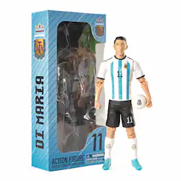 Banbo Toys - SOCKERS Argentina AFA Angel Di Maria 8" Collectible Soccer Action Figure