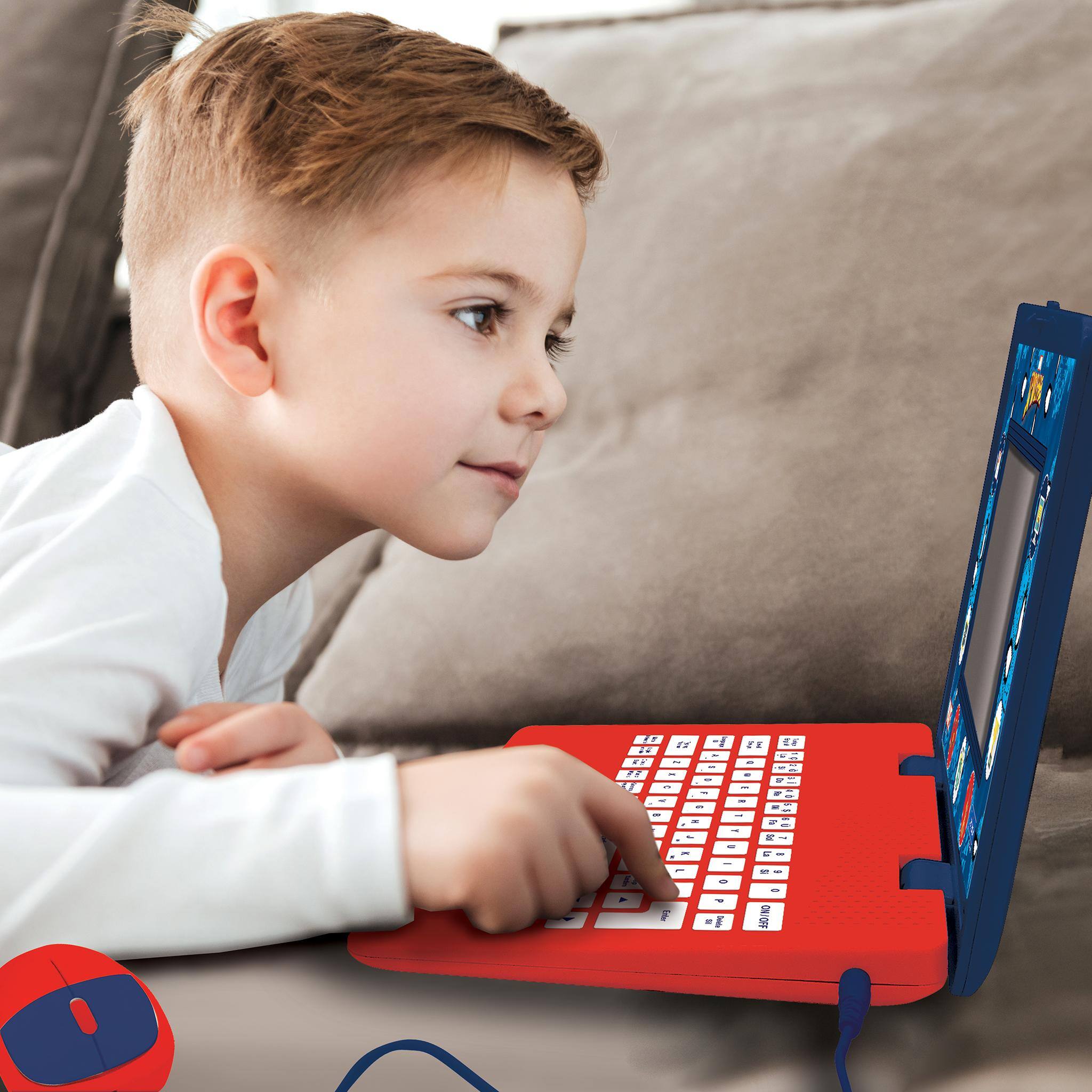 Alt View 3. Lexibook - Spider-Man Bilingual Educational Laptop with 170 Activities & 6.7 Screen.
