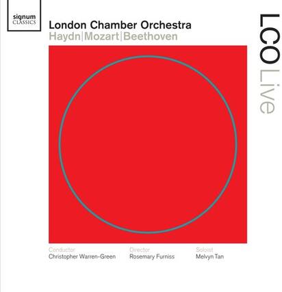 London Chamber Orchestra
Haydn | Mozart | Beethoven
Conductor: Christopher Warren-Green
Director: Rosemary Furniss
Soloist: Melvyn Tan
LCO Live
signum CLASSICS
