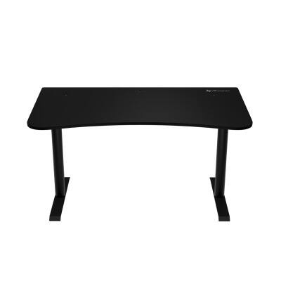 Left. Arozzi - Arozzi Gaming Desk - Medium - Pure Black.