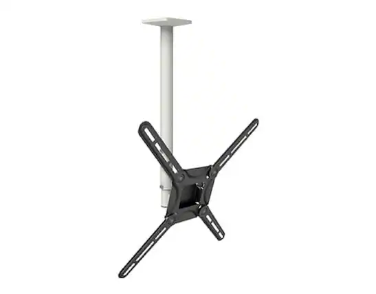 Front. Barkan - Barkan 13-65" TV Wall mount full motion - White.