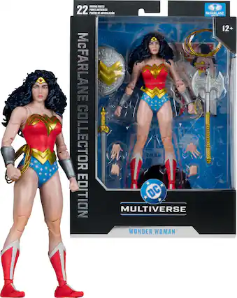 MOVING PARTS! 22 POINTS ARTICULS DE ARTICULACIÓN L McFARLANE 12+ RLD'S B McFARLANE ED 10 COLLECTOR EDITION * WORLD EDITION * DC MULTIVERSE WONDER WOMAN