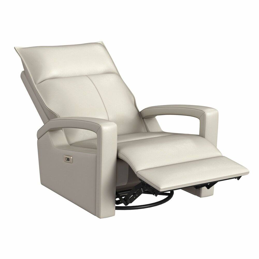 Alt View 1. Picket House Furnishings - Barnard P1 Recliner with Glider and Swivel in Del Mar Cream - Cream.